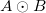 Rendered by QuickLaTeX.com A \odot B